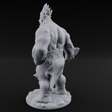 Dragging The Cleaver Orc Warrior B Miniature for Dungeons and Dragons, Pathfinder or other TTRPGs
