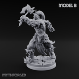 Stalwart Axe Orc Warriors B Miniature for Dungeons and Dragons, Pathfinder or other TTRPGs