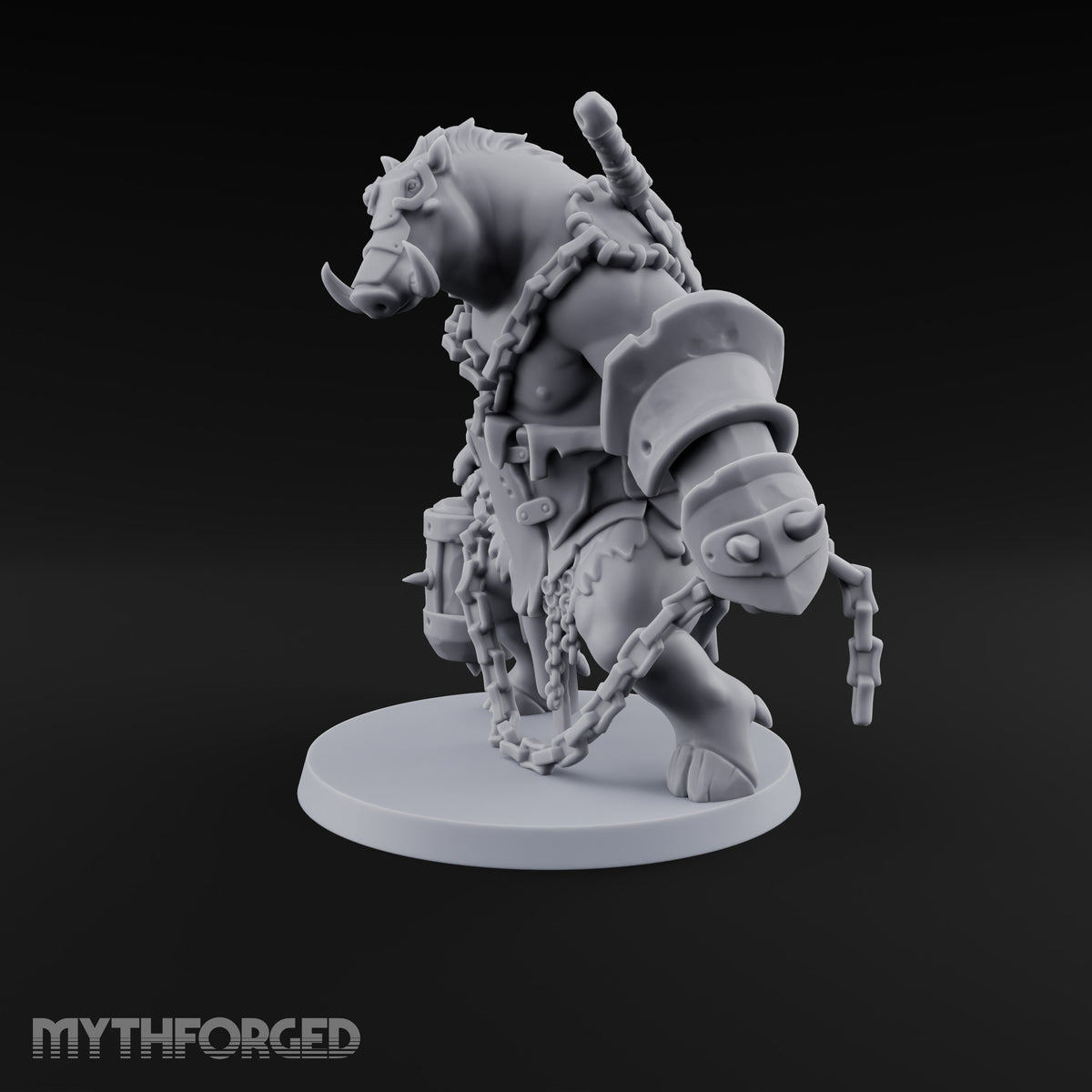 No Fence Holds Us Wereboar Raider C