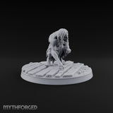Succumbing to the Change Human Mutant H Miniature for Dungeons and Dragons, Pathfinder or other TTRPGs