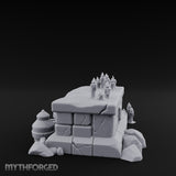 Wax-Pooled Offering-Ringed Stone Tomb Altar gallery 4