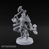 Weapon Adept Human Fighter — Axes
