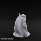 Weapon Wielding Bullywug Guard Model A Miniature for Dungeons and Dragons, Pathfinder or other TTRPGs