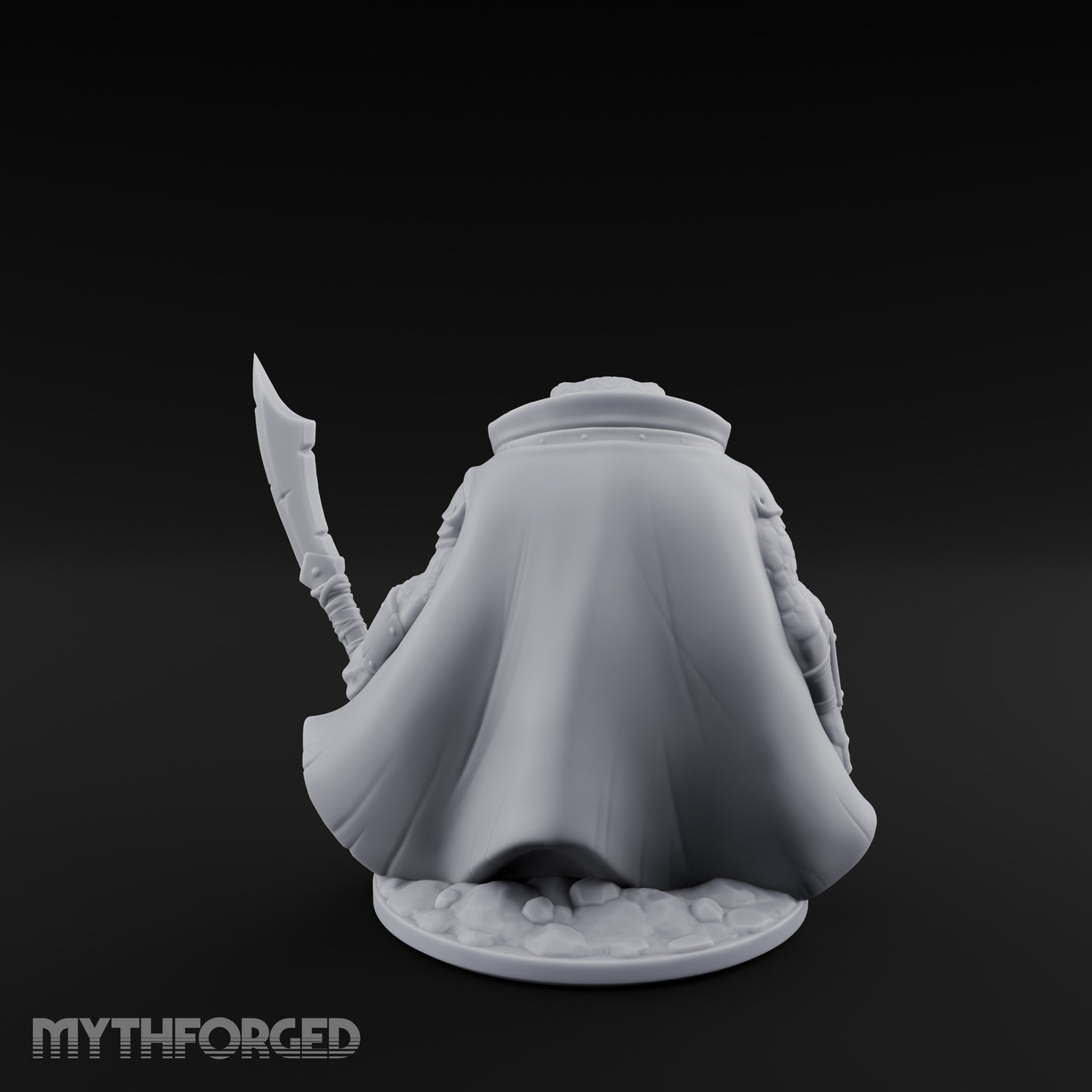 Weapon Wielding Bullywug Guard Model A Miniature for Dungeons and Dragons, Pathfinder or other TTRPGs