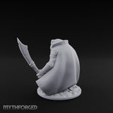 Weapon Wielding Bullywug Guard Model A Miniature for Dungeons and Dragons, Pathfinder or other TTRPGs