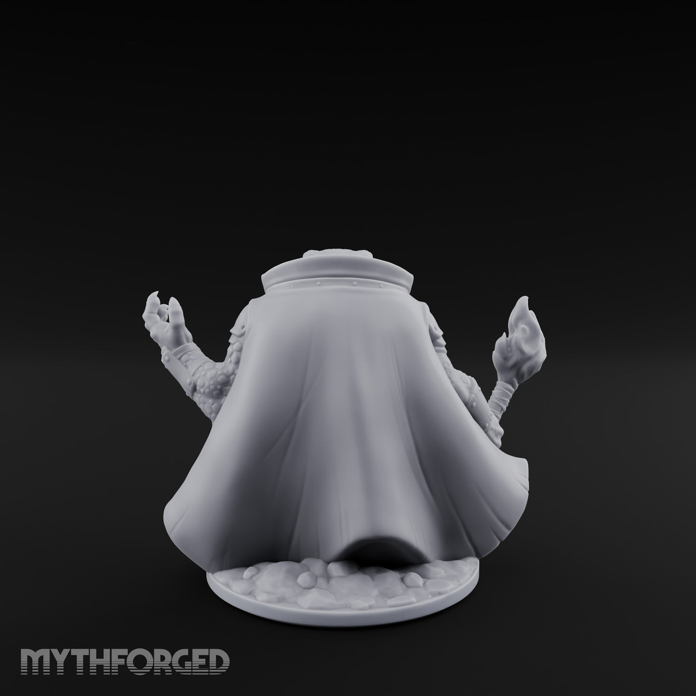 Weapon Wielding Bullywug Guard Model B Miniature for Dungeons and Dragons, Pathfinder or other TTRPGs