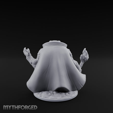 Weapon Wielding Bullywug Guard Model B Miniature for Dungeons and Dragons, Pathfinder or other TTRPGs