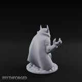 Weapon Wielding Bullywug Guard Model C Miniature for Dungeons and Dragons, Pathfinder or other TTRPGs