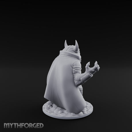 Weapon Wielding Bullywug Guard Model C Miniature for Dungeons and Dragons, Pathfinder or other TTRPGs