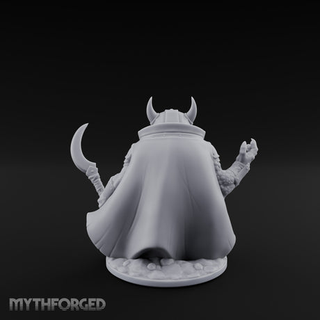 Weapon Wielding Bullywug Guard Model C Miniature for Dungeons and Dragons, Pathfinder or other TTRPGs