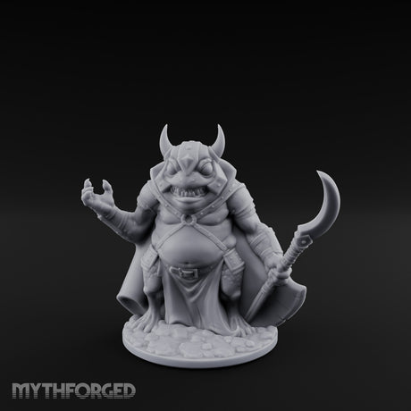 Weapon Wielding Bullywug Guard Model C Miniature for Dungeons and Dragons, Pathfinder or other TTRPGs
