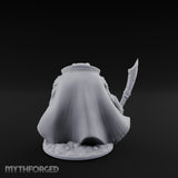 Weapon Wielding Bullywug Guard Model D Miniature for Dungeons and Dragons, Pathfinder or other TTRPGs