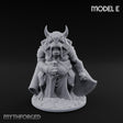 Weapon Wielding Bullywug Guard Model E Miniature for Dungeons and Dragons, Pathfinder or other TTRPGs
