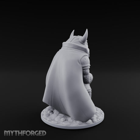 Weapon Wielding Bullywug Guard Model E Miniature for Dungeons and Dragons, Pathfinder or other TTRPGs