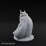 Weapon Wielding Bullywug Guard Model E Miniature for Dungeons and Dragons, Pathfinder or other TTRPGs