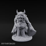 Weapon Wielding Bullywug Guard Model E Miniature for Dungeons and Dragons, Pathfinder or other TTRPGs