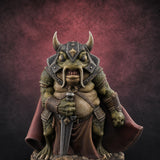 Weapon Wielding Bullywug Guard Model E Miniature for Dungeons and Dragons, Pathfinder or other TTRPGs