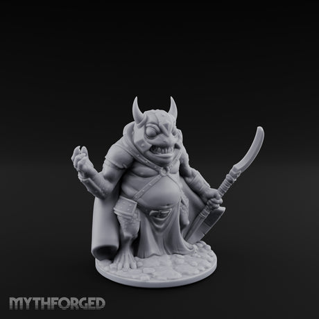 Weapon Wielding Bullywug Guards Miniature for Dungeons and Dragons, Pathfinder or other TTRPGs
