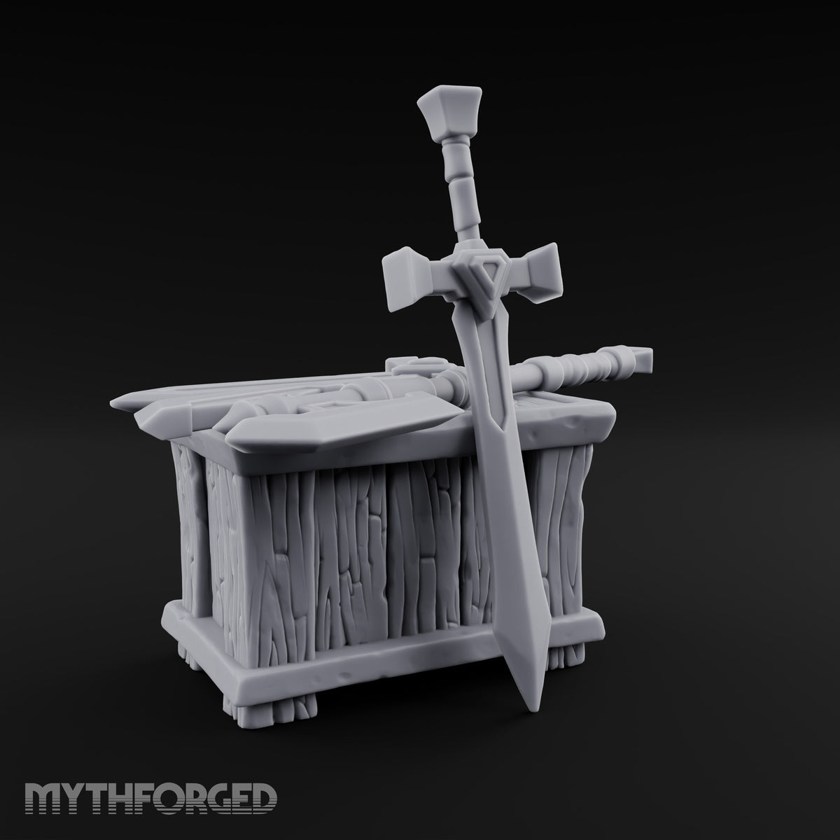 Crate Expectations Wooden Weapons Crate