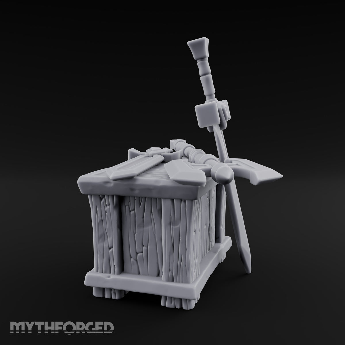 Crate Expectations Wooden Weapons Crate