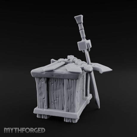 Crate Expectations Wooden Weapons Crate