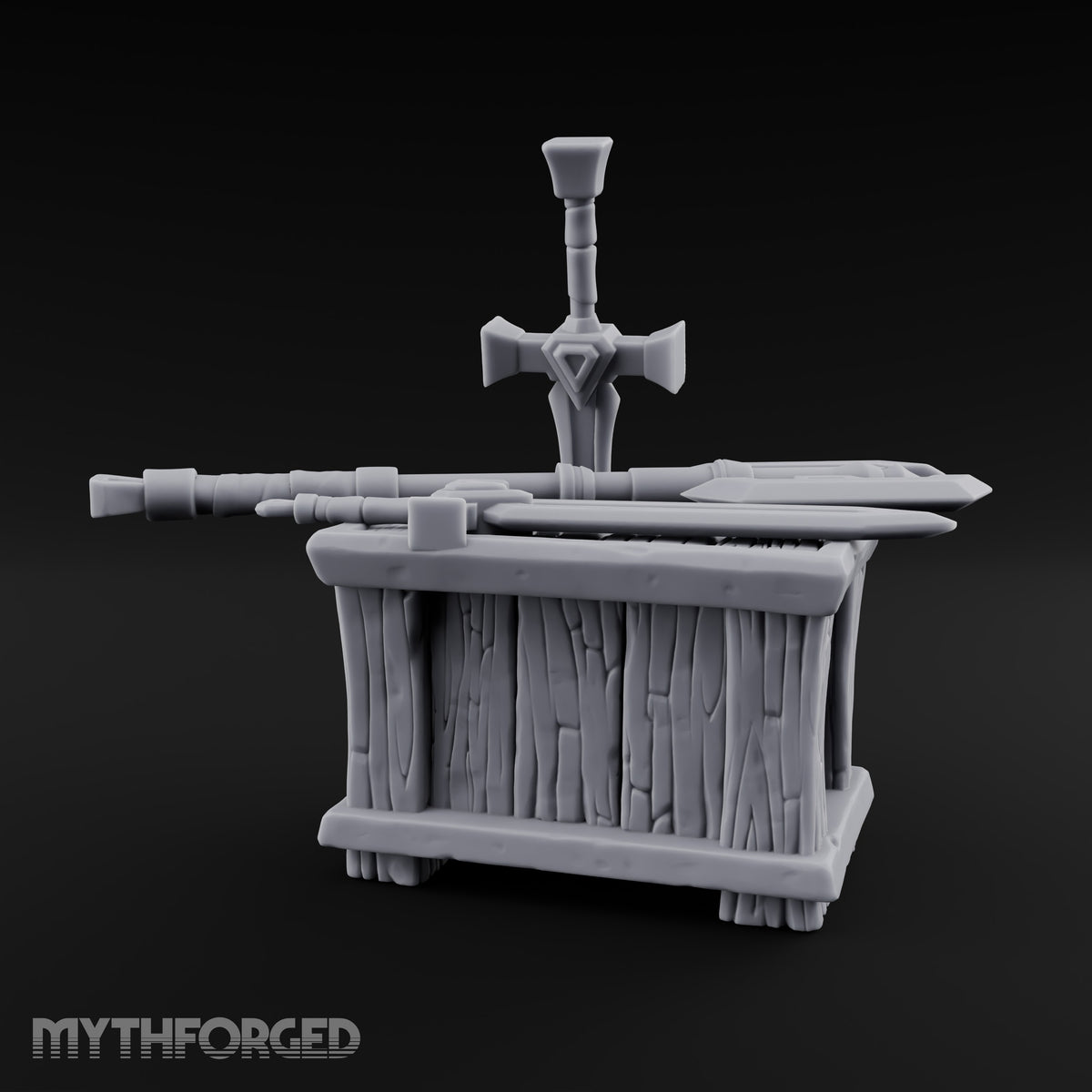 Crate Expectations Wooden Weapons Crate