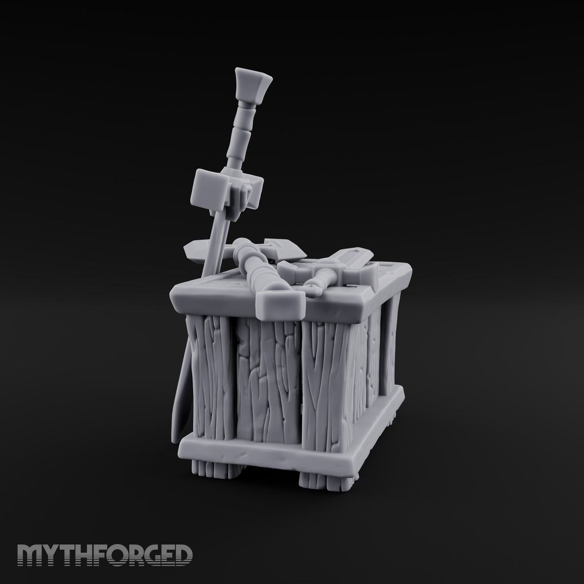 Crate Expectations Wooden Weapons Crate