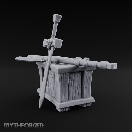 Crate Expectations Wooden Weapons Crate