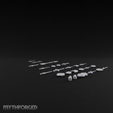 Stock Sorted, Edges Out Medieval Weapons and Shields Set