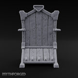 Choose Your Heirloom Wooden Weapons Display Rack — Empty