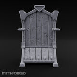 Choose Your Heirloom Wooden Weapons Display Rack — Empty