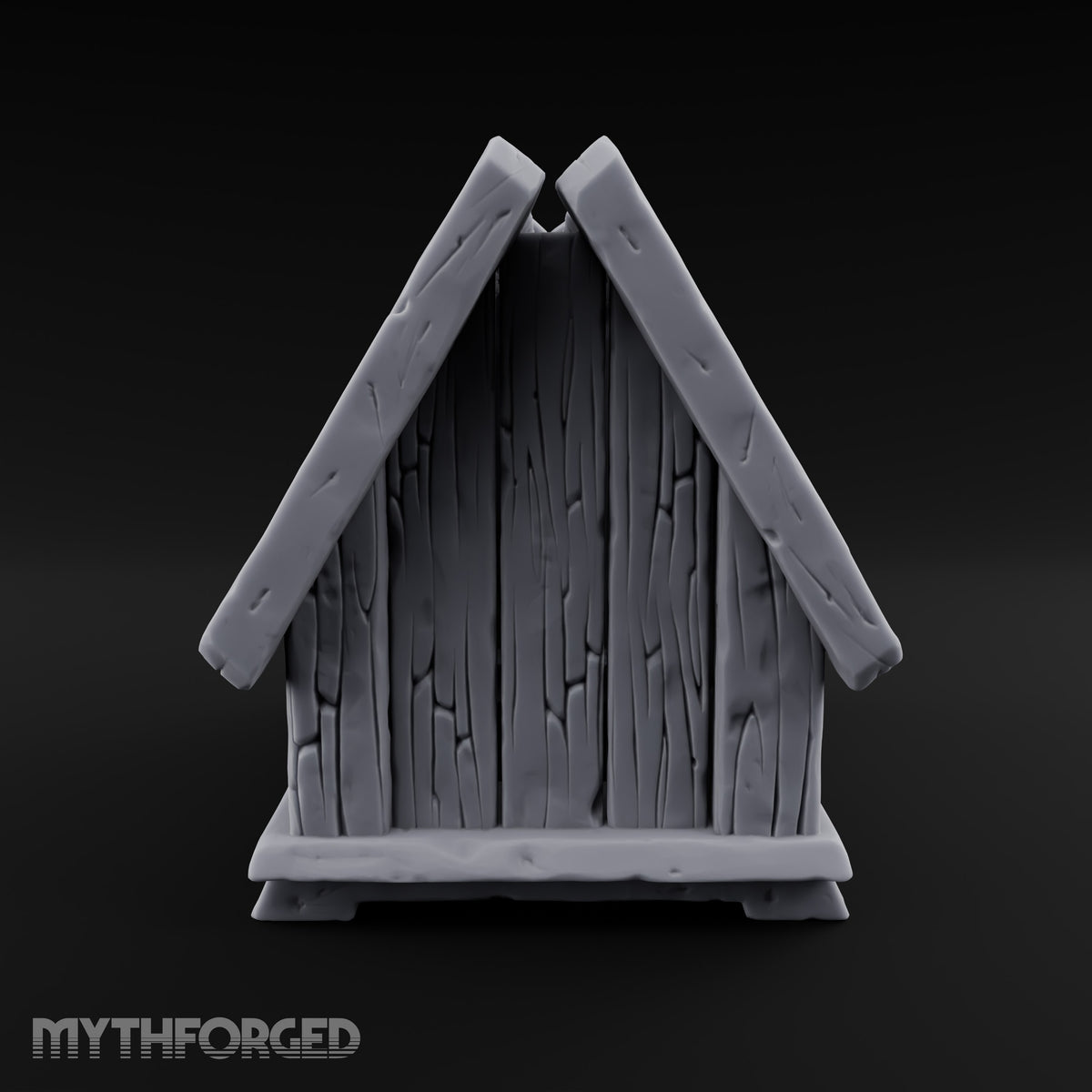 Wheels Fitted, Arsenal Hidden Wooden Weapons Crate on Wheels — Empty