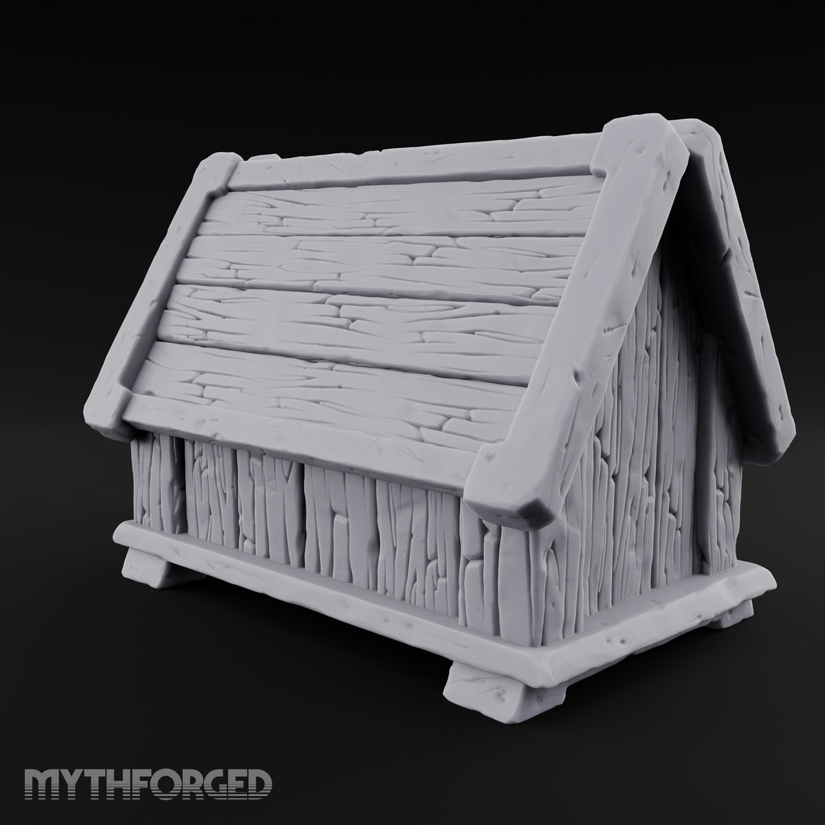 Wheels Fitted, Arsenal Hidden Wooden Weapons Crate on Wheels — Empty
