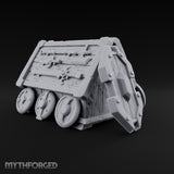 Wheels Fitted, Arsenal Hidden Wooden Weapons Crate on Wheels — Stocked