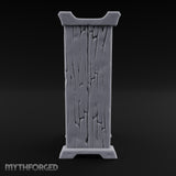 Hang the Helm, Sharpen the Curve Wooden Weapons Display Rack — Stocked
