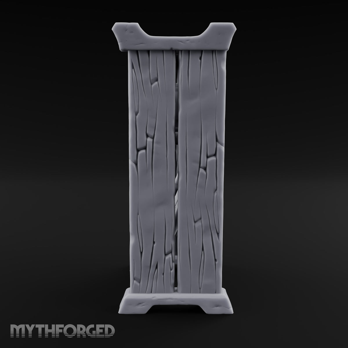Hang the Helm, Sharpen the Curve Wooden Weapons Display Rack — Stocked