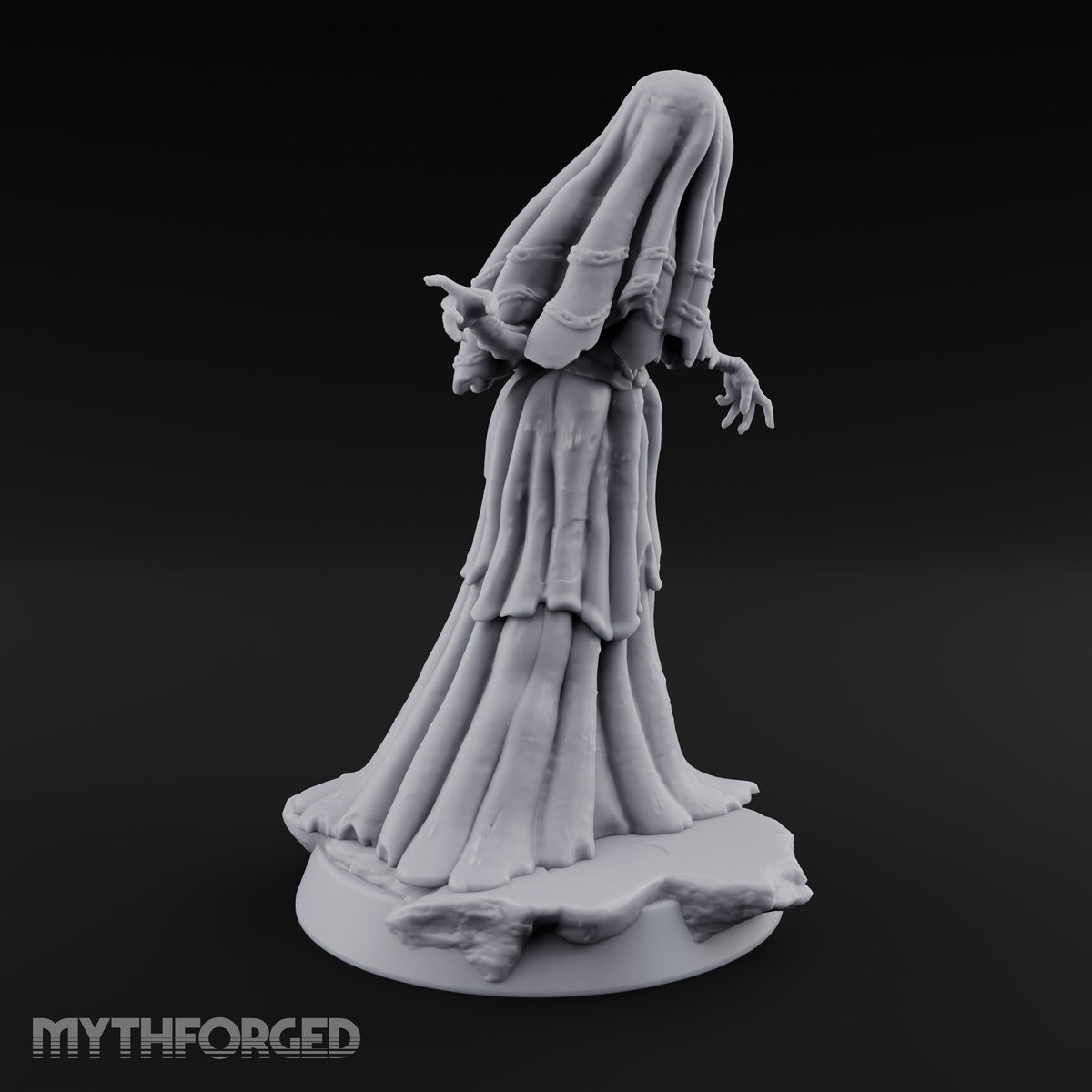 Veil Down, Grief Up Ghost Widow Spirit B
