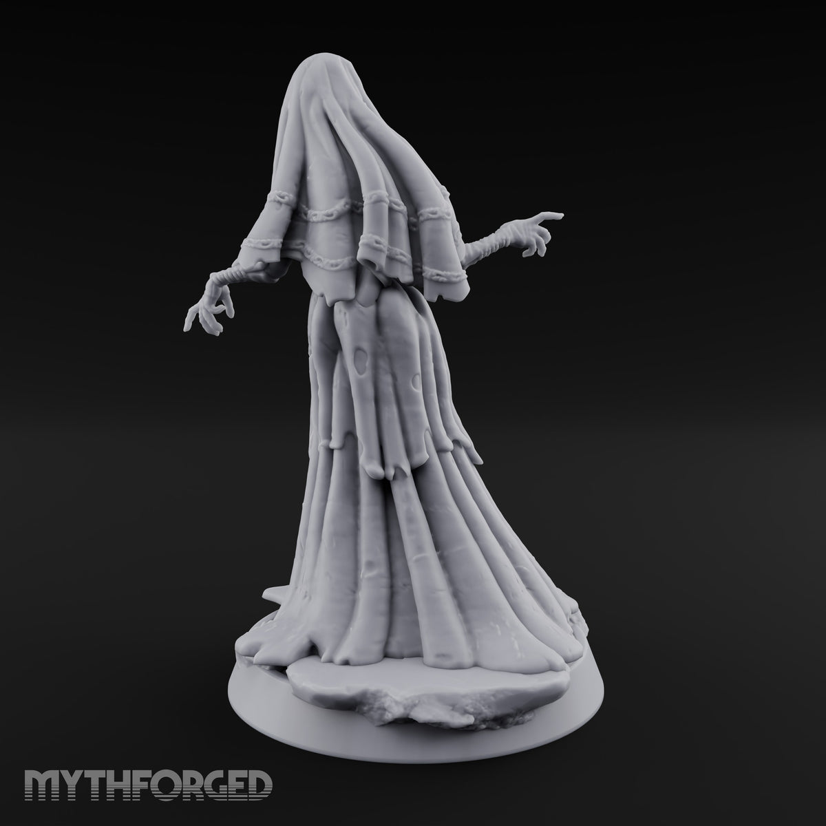 Veil Down, Grief Up Ghost Widow Spirit B