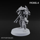 Weird War Amphibious Assaulting Japanese Soldier A Miniature for Dungeons and Dragons, Pathfinder or other TTRPGs
