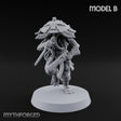 Weird War Amphibious Assaulting Japanese Soldier B Miniature for Dungeons and Dragons, Pathfinder or other TTRPGs