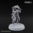 Weird War Amphibious Assaulting Japanese Soldier C Miniature for Dungeons and Dragons, Pathfinder or other TTRPGs