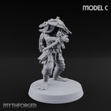 Weird War Amphibious Assaulting Japanese Soldier C Miniature for Dungeons and Dragons, Pathfinder or other TTRPGs
