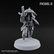 Weird War Amphibious Assaulting Japanese Soldier D Miniature for Dungeons and Dragons, Pathfinder or other TTRPGs
