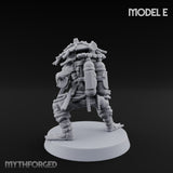 Weird War Amphibious Assaulting Japanese Soldier E Miniature for Dungeons and Dragons, Pathfinder or other TTRPGs