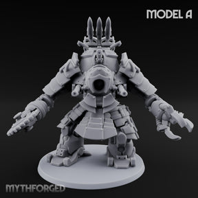 Weird War Claw Stomping Mech Walker A Miniature for Dungeons and Dragons, Pathfinder or other TTRPGs