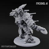 Weird War Claw Stomping Mech Walker A Miniature for Dungeons and Dragons, Pathfinder or other TTRPGs