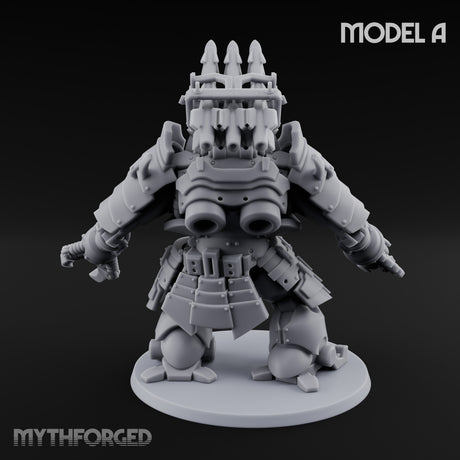 Weird War Claw Stomping Mech Walker A Miniature for Dungeons and Dragons, Pathfinder or other TTRPGs