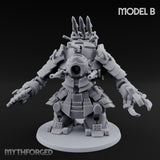 Weird War Claw Stomping Mech Walker B Miniature for Dungeons and Dragons, Pathfinder or other TTRPGs