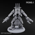 Weird War Claw Stomping Mech Walker C Miniature for Dungeons and Dragons, Pathfinder or other TTRPGs