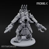 Weird War Claw Stomping Mech Walker C Miniature for Dungeons and Dragons, Pathfinder or other TTRPGs